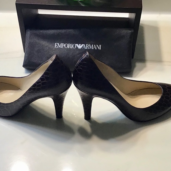 Emporio Armani/authentic heels XEDA13 excellent condition - Picture 5 of 13